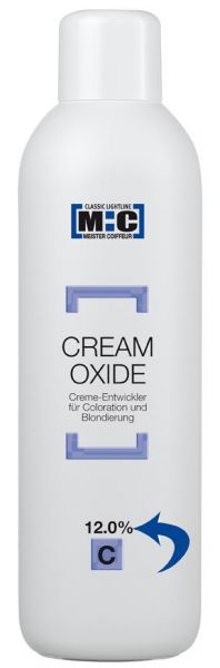 M:C Cream Oxide 12.0% 1000 ml Creme Entwickler