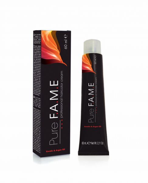 PURE FAME Professional Haircolor Cream 60 ml 7.1 mittelblond asch