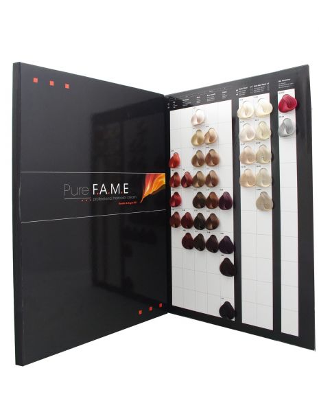 Pure Fame Professional Haircolor Cream Farbkarte