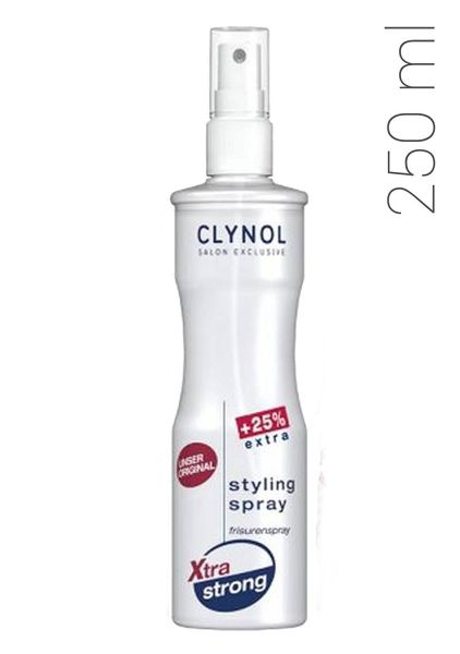 Clynol Stylingspray Xtra Strong 250ml - Frisurenspray Sondergröße