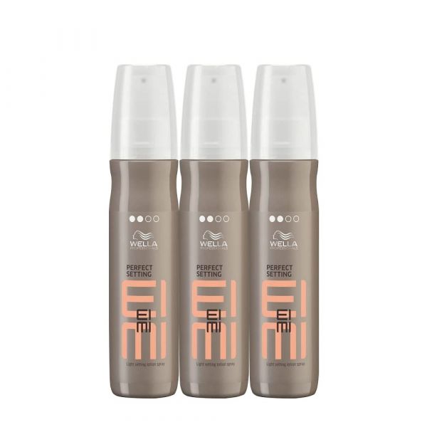 Wella EIMI Perfect Setting Föhnlotion 3 x150ml