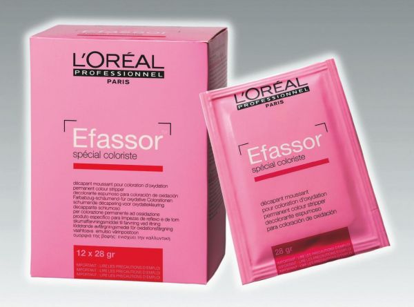 LORÉAL Efassor Farbabzug 12 x 28 g, Packung mit 12 x 28 g