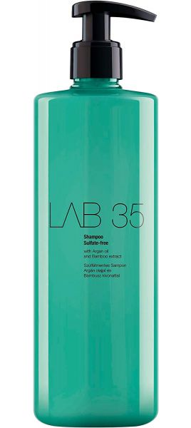 Kallos Lab35 Sulfatfreies Shampoo für coloriertes Haar mit Arganöl und Bambusextrakt, 500 ml