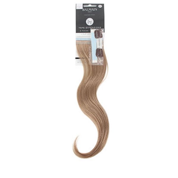 Balmain Tape + Clip Extensions HH 40cm 9A Very Light Ash Blonde 2 Stück Echthaar