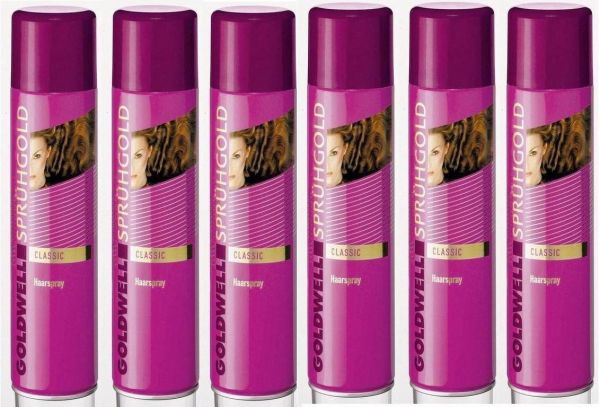 Goldwell Sprühgold Classic Haarspray 6x 600ml