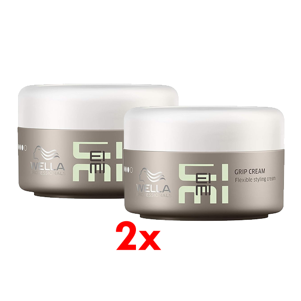 Wella EIMI Grip Cream Flexible Styling Cream 75ml 2x Pack