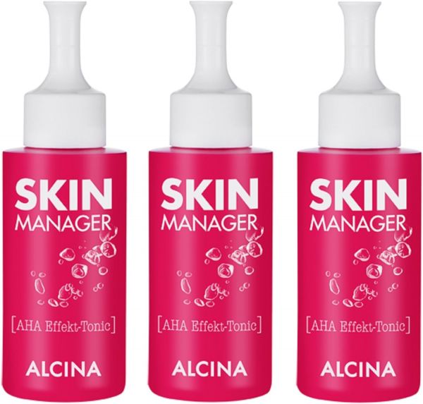 ALCINA Skin Manager - AHA Effekt Tonic 3x 50ml S+L Probiergröße