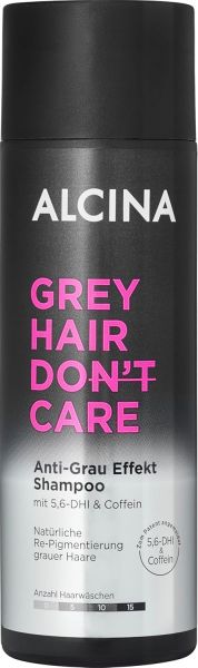 ALCINA Grey Hair Don&#039;t Care Anti-Grau Effekt Shampoo 200ml